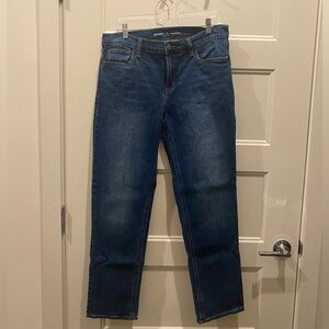 Old Navy Women's Boyfriend Jeans - Dark Blue